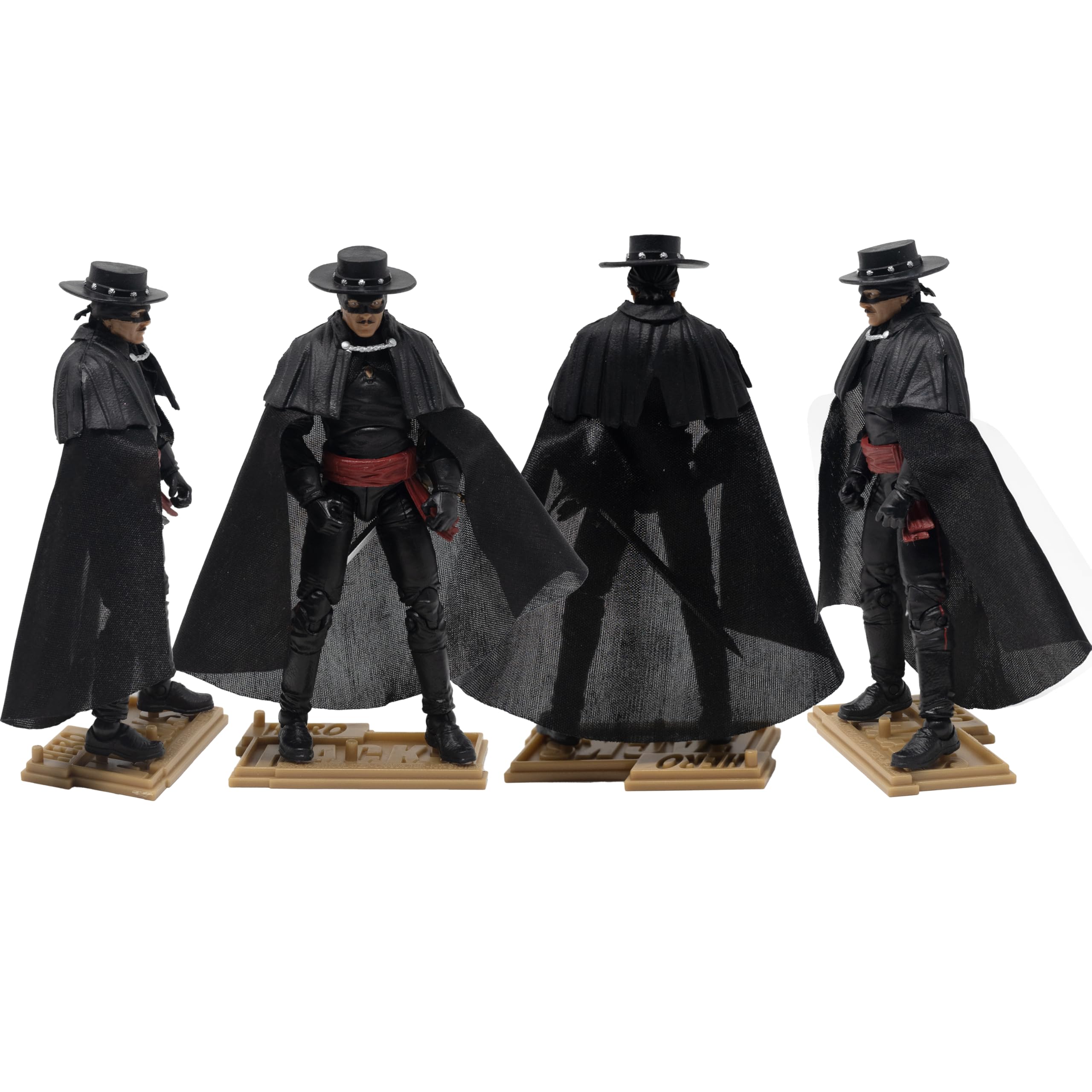 Boss Fight Studio Hero Hacks: Zorro & Tornado Figure & Steed Pack